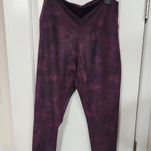 Zella Women's Dark Purple Leggings Nwt